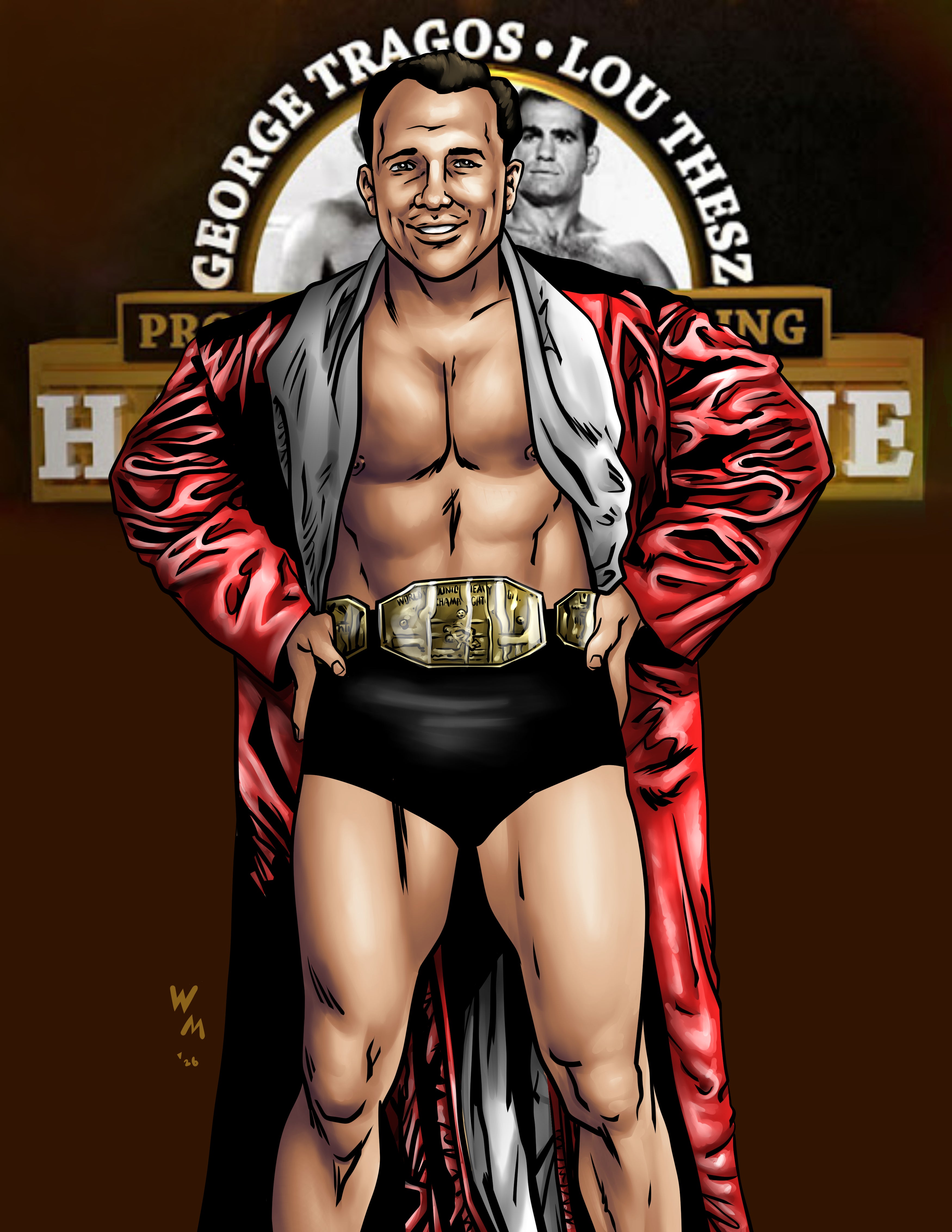 George Tragos-Lou Thesz Professional Wrestling Hall of Fame Game Set 7