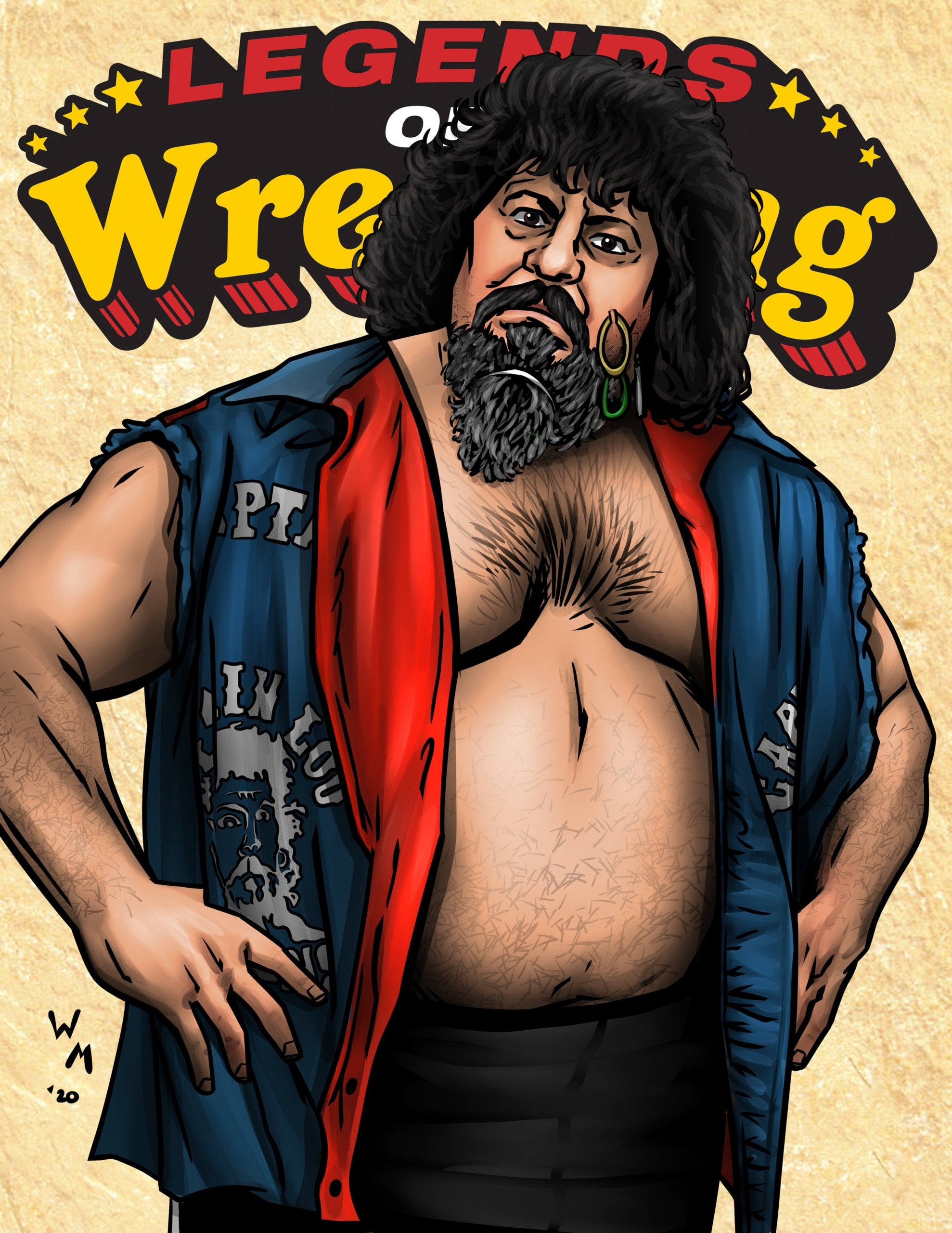 Lou Albano/Mr. Fuji/Jimmy Hart LE 3-Pack image 0