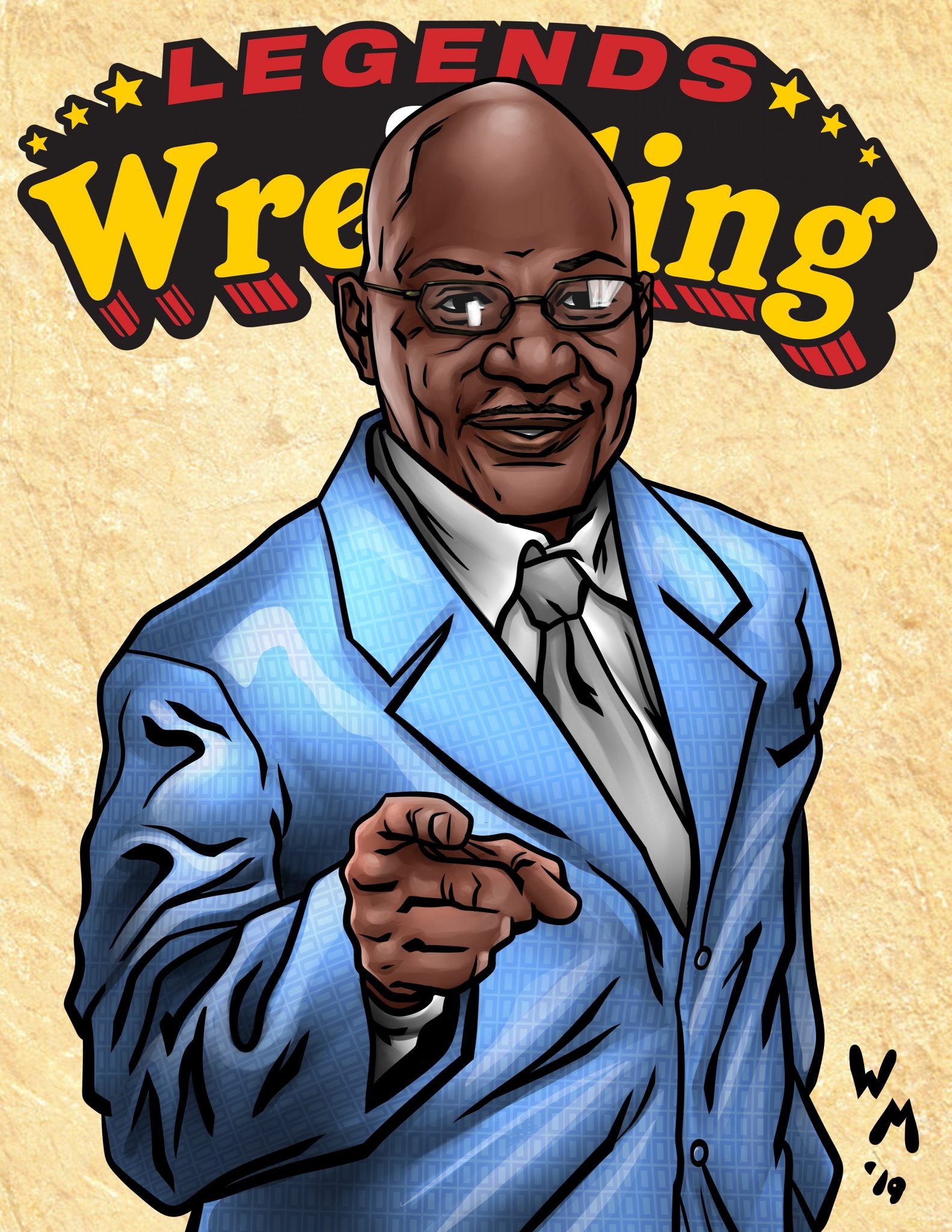 Teddy Long Color LE Card image 0