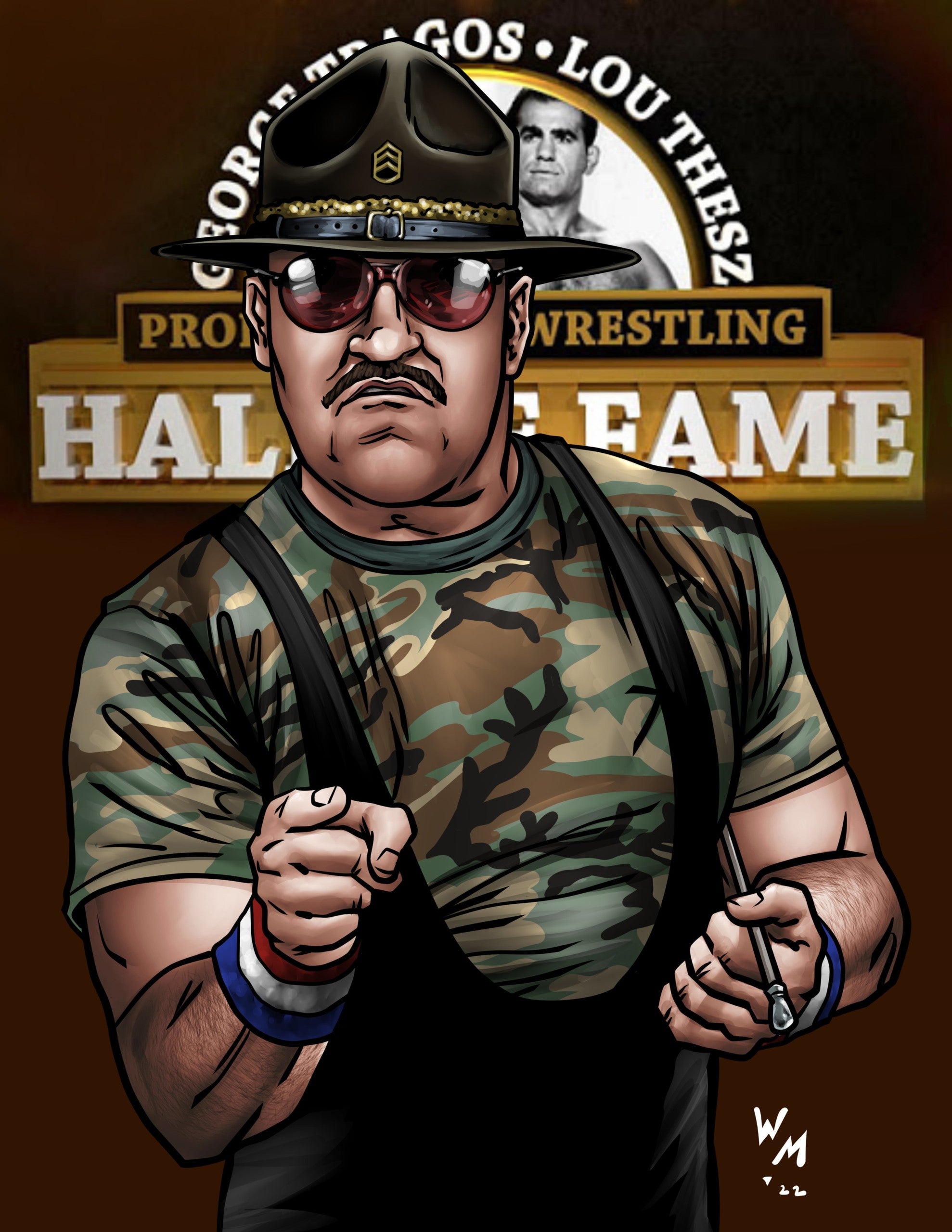 George Tragos-Lou Thesz Professional Wrestling Hall of Fame Game Set 3 image 0